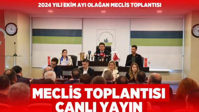 Osmangazi Belediyesi 2024 Yılı Ekim Ayı Olağan Meclis Toplantısı