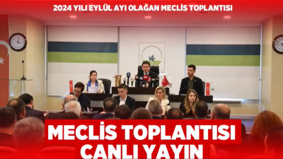 Osmangazi Belediyesi 2024 Yılı Eylül Ayı Olağan Meclis Toplantısı