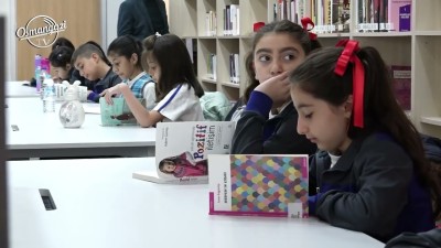 Hasan Ali Yücel Kütüphanesi Minik Öğrencileri Ağırladı