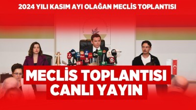 OSMANGAZİ BELEDİYESİ 2024 KASIM AYI MECLİSİ CANLI YAYIN