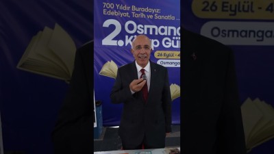 Osmangazi 2. Kitap Günleri'ne bekliyoruz