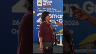 Bursa'nın 700 Yıllık Mirasında Atatürk ve Dili Söyleşisi Osmangazi Meydanı'mızdaydı