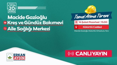 KÜKÜRTLÜ | MACİDE GAZİOĞLU KREŞ VE GÜNDÜZ BAKIMEVİ | ASM TEMEL ATMA TÖRENİ