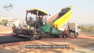 Osmangazi'de Asfalt Mesaisi